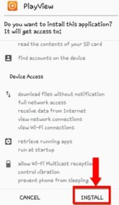 Install PlayView Apk