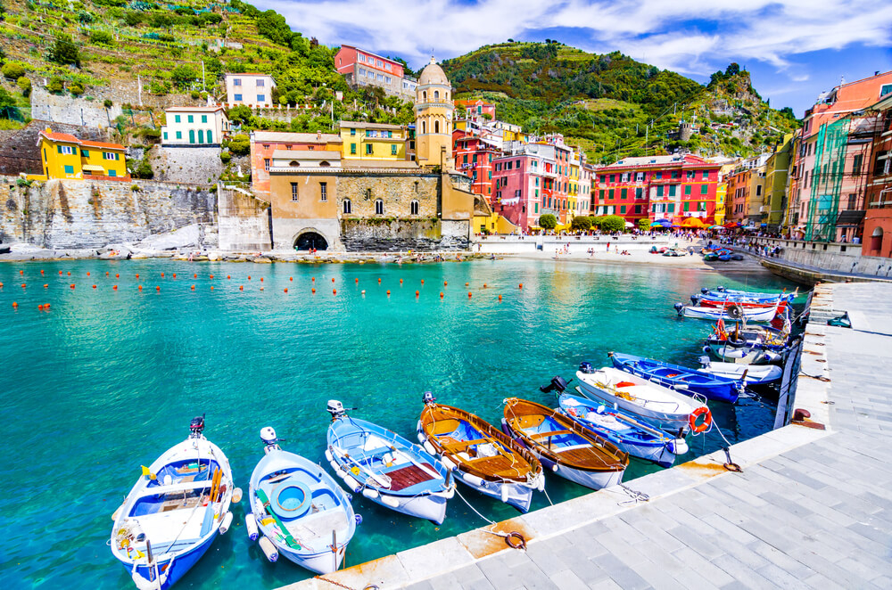 the port of Vernazza