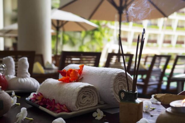 Visiting a Spa