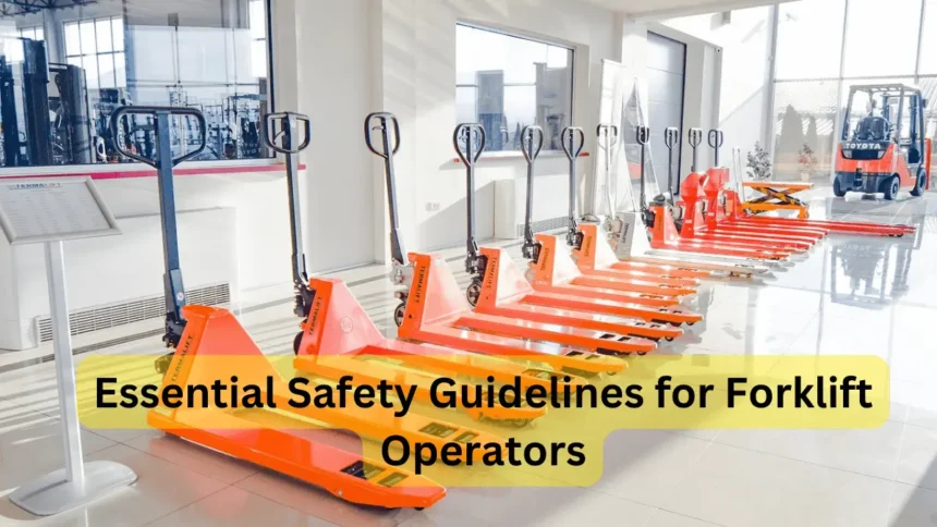 Forklift Operators