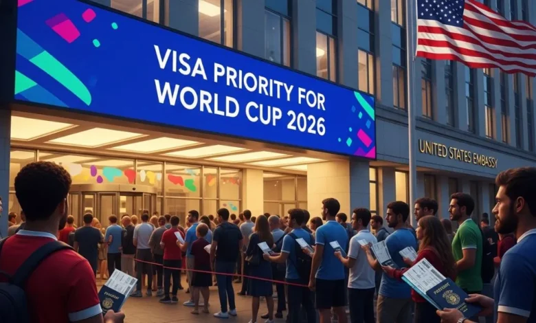 US visa priority World Cup