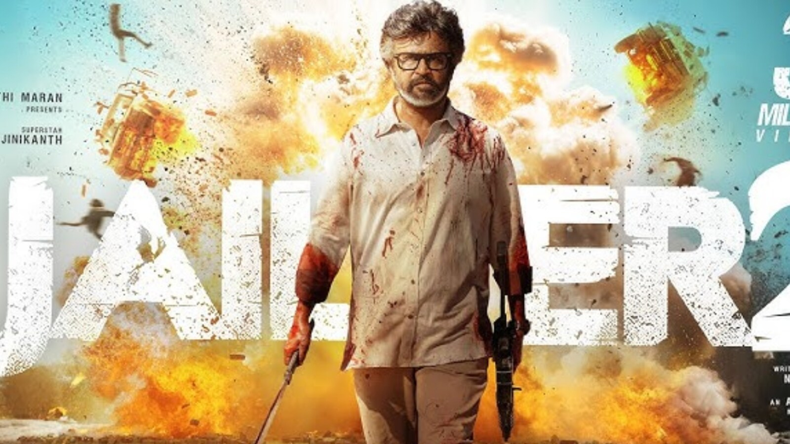 Rajinikanth in Jailer 2 promotional poster